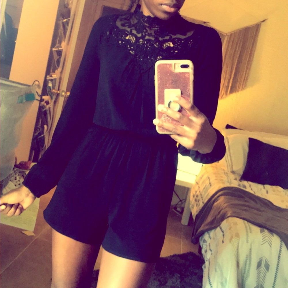 Sexy long sleeve Fall romper